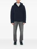 Woolrich detachable-hood jacket