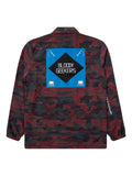 Undercover Bloody Geekers camouflage-print graphic-detail coach jacket