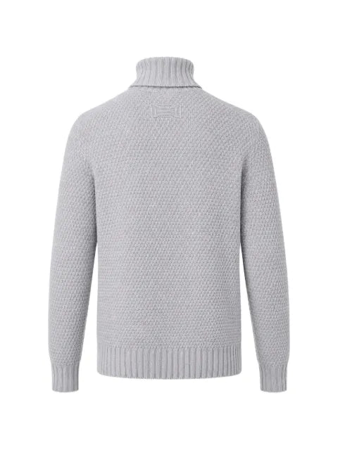 Drumohr cable-knit roll-neck sweater