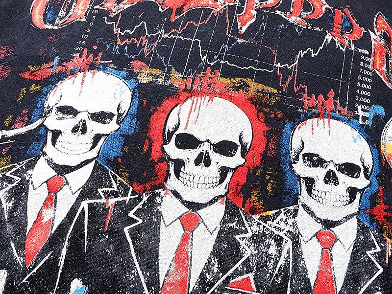 Godspeed Skull Car Graphic T-Shirt