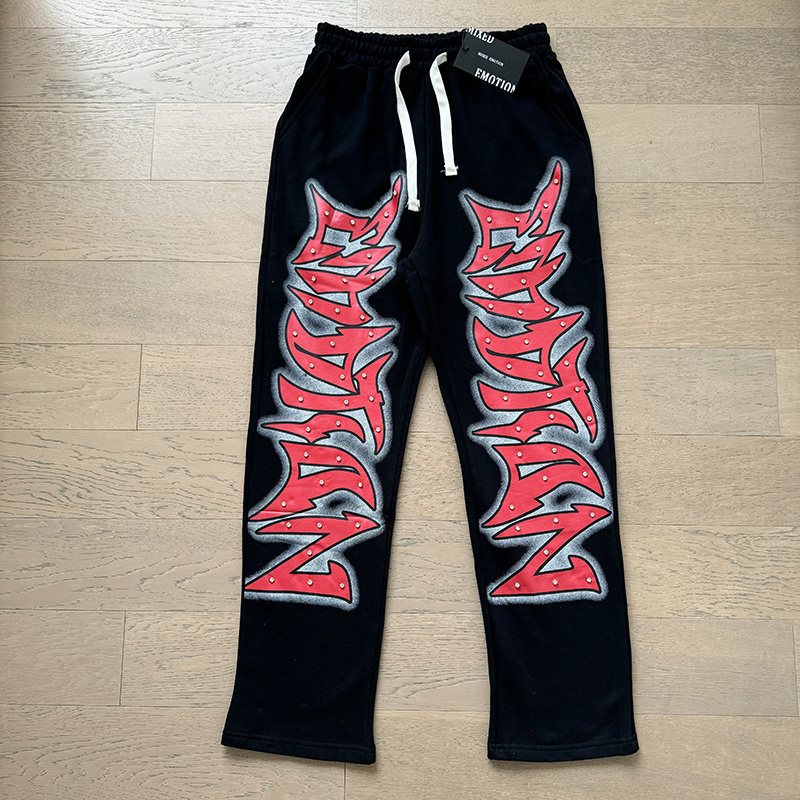 MIXED EMOTION Graphic Sweatpants